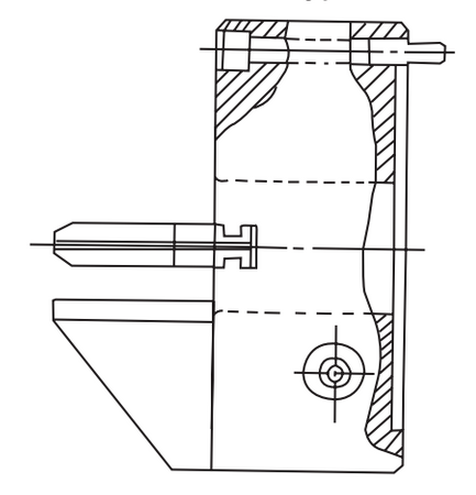 Uchwyt tokarski 6-szczękowy 167mm