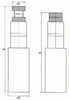 Podpórka śrubowa 265-360 mm VSJ-500