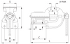 Imadło ślusarskie 150mm - Bison 1240