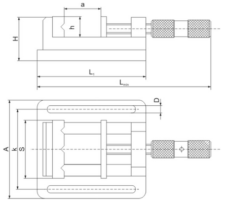 Imadło wiertarskie 150mm