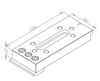 Zacisk do mocowania EDM 120x50x15mm