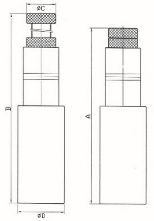 Podpórka śrubowa 265-360 mm VSJ-500