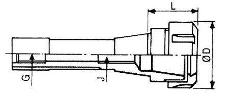 Oprawka zaciskowa R8/ER32