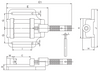 Imadło wiertarskie Vertex 100mm - Tajwan